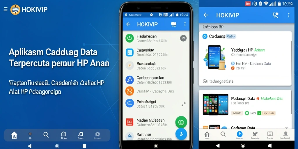 Tampilan antarmuka HOKIVIP yang sederhana dan fungsional.
