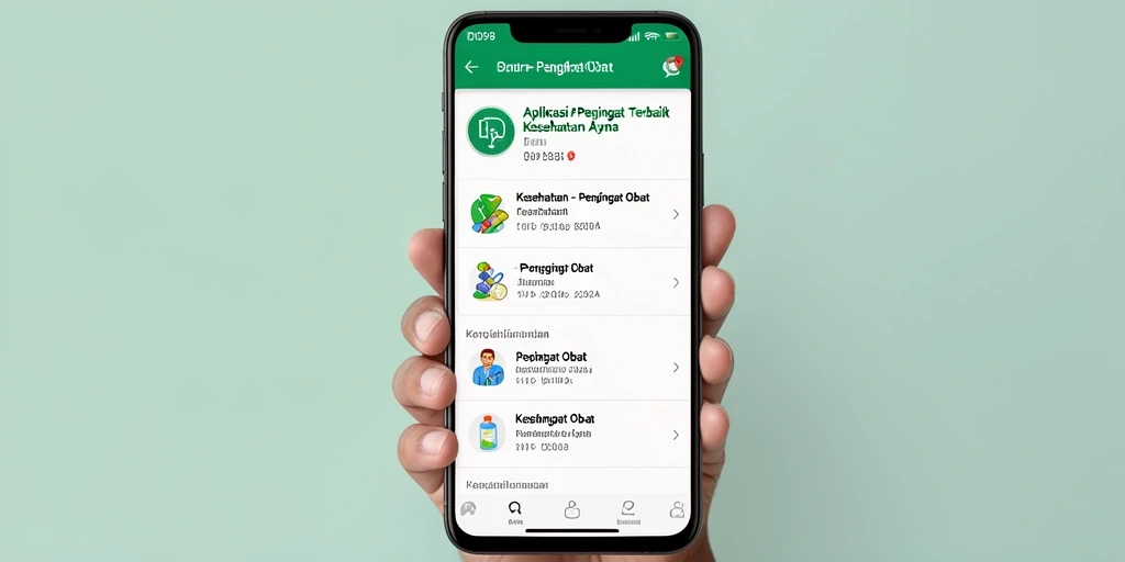 Tampilan antarmuka ID098 yang user-friendly dan informatif.
