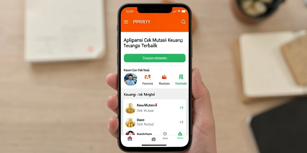 Antarmuka PPRRYY yang menunjukkan laporan mutasi keuangan.
